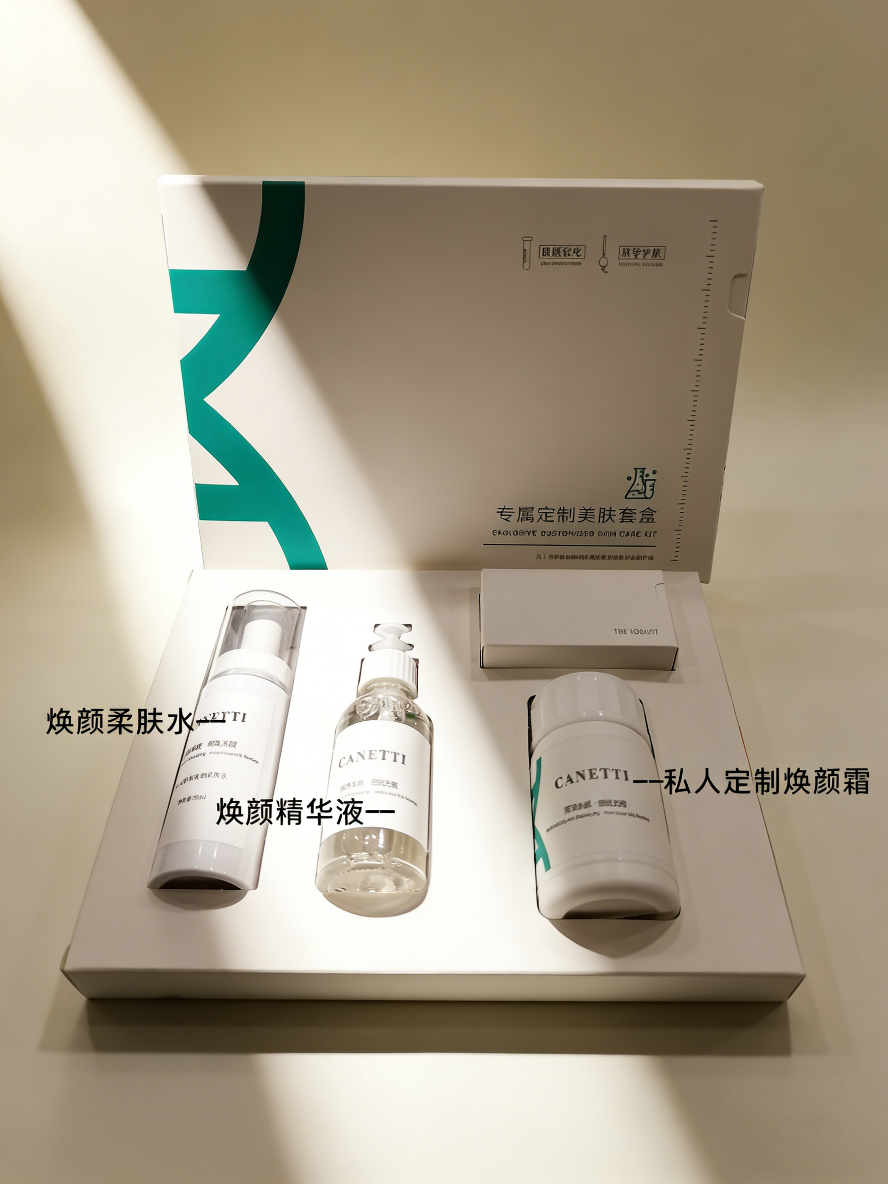 CANETTI 专属定制美肤套盒的使用方法？