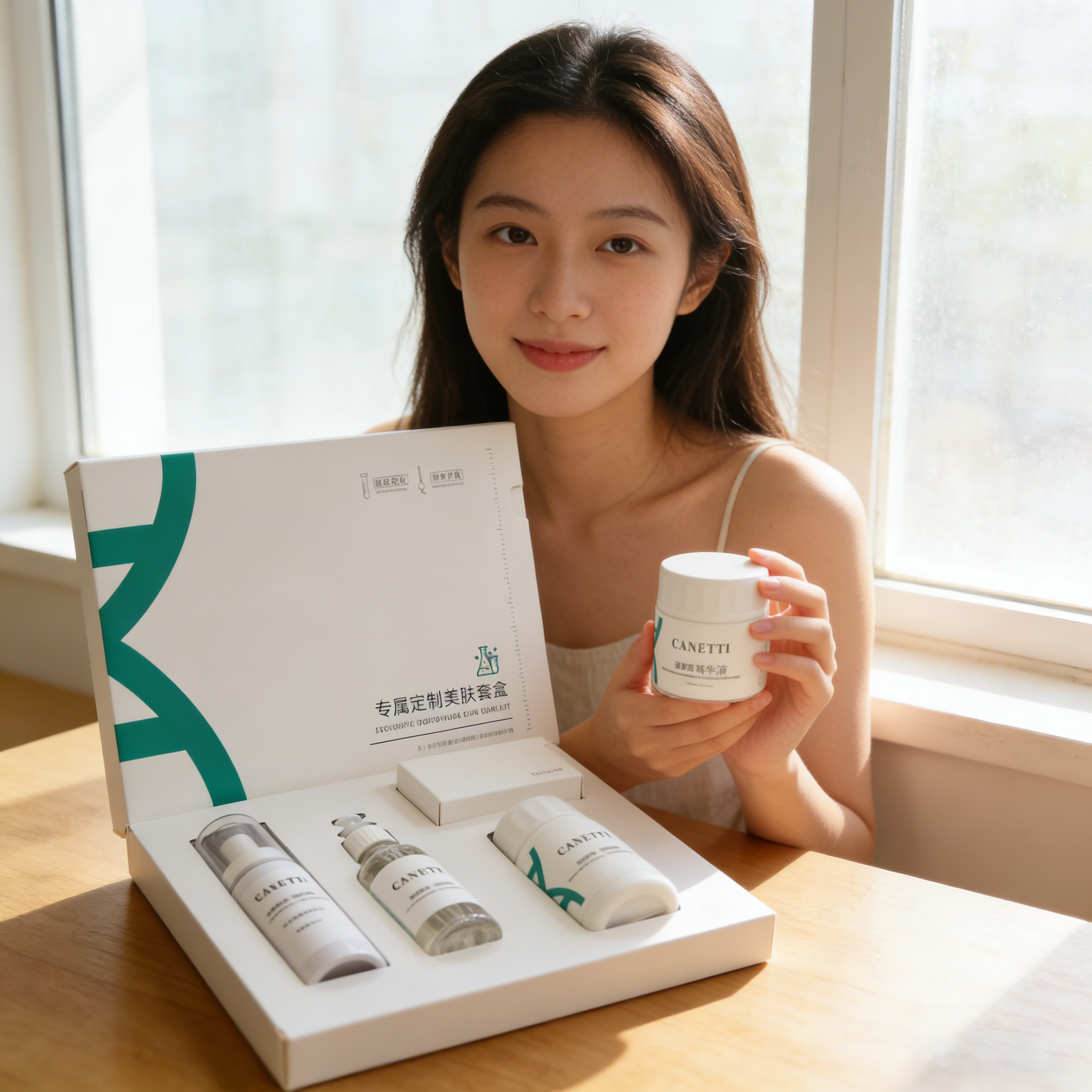 CANETTI 专属定制美肤套盒能美白淡斑吗？