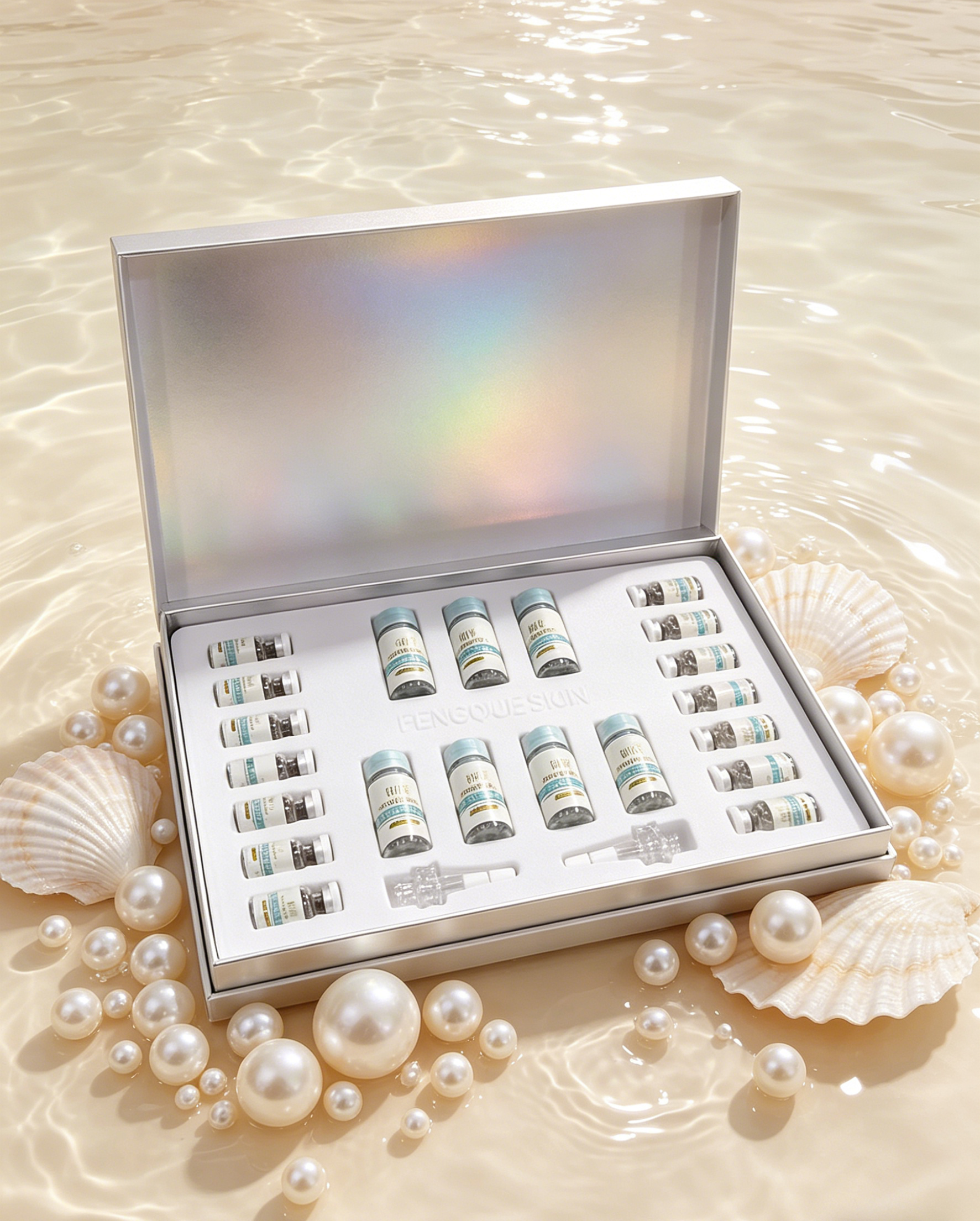 科学焕白，解锁透亮肌：钒爵左旋维C靓肤系列组合