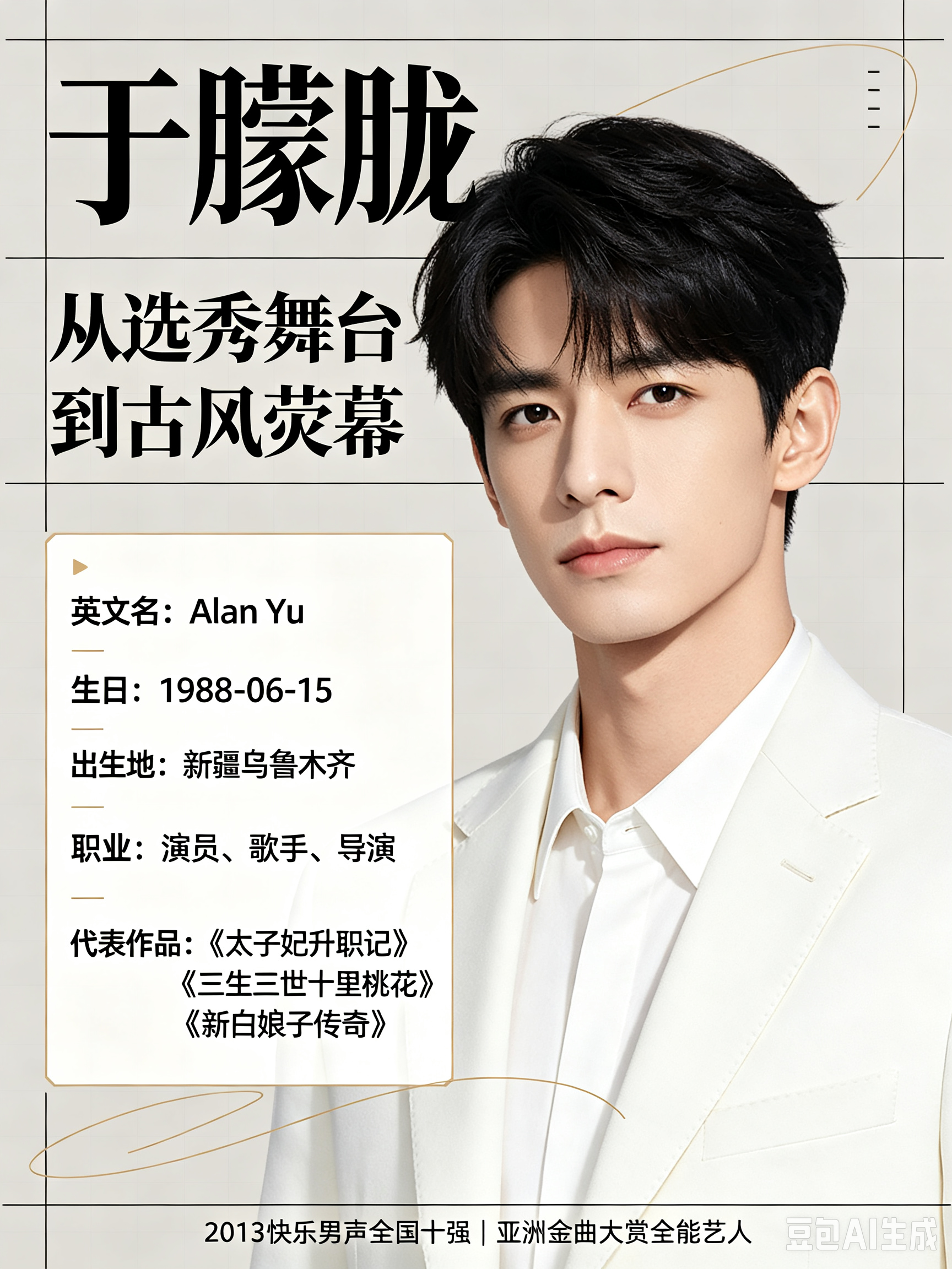 于朦胧的个人资料简介图片 